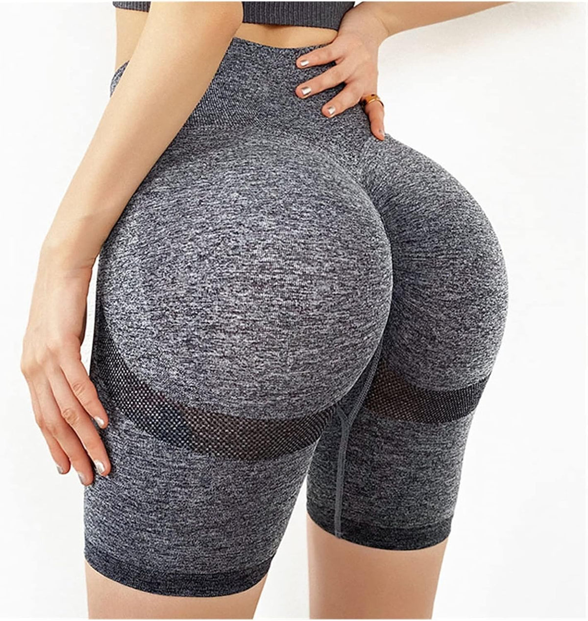 Leggings Corto Elástico Push Up gris talla unica - additional image 5