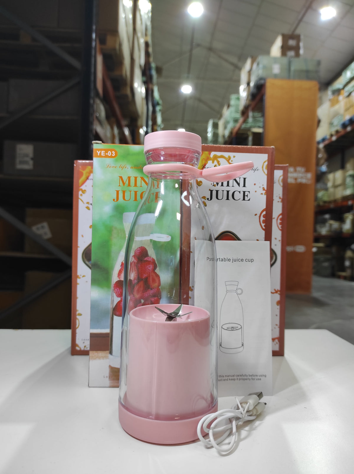 Mini Licuadora de Vaso Portátil Rosa - additional image 7