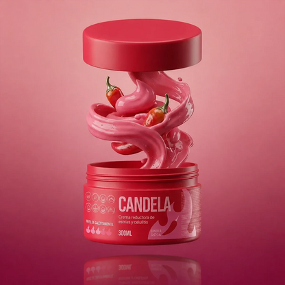 CANDELA Crema Reductora de Estrías y Celulitis