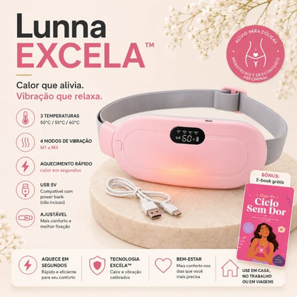 Lunna EXCELA™ – Calor infrarrojo + vibración contra cólicos