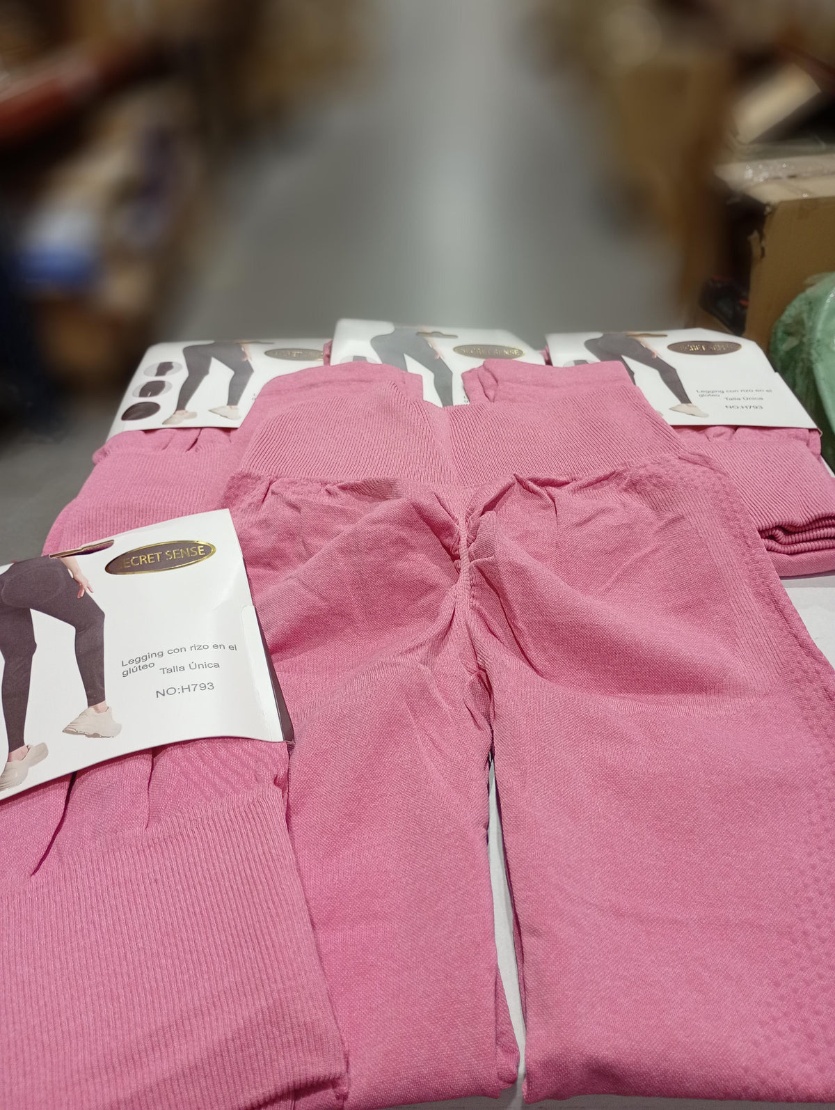 Leggins Mujer Push Up rosa talla unica - additional image 2