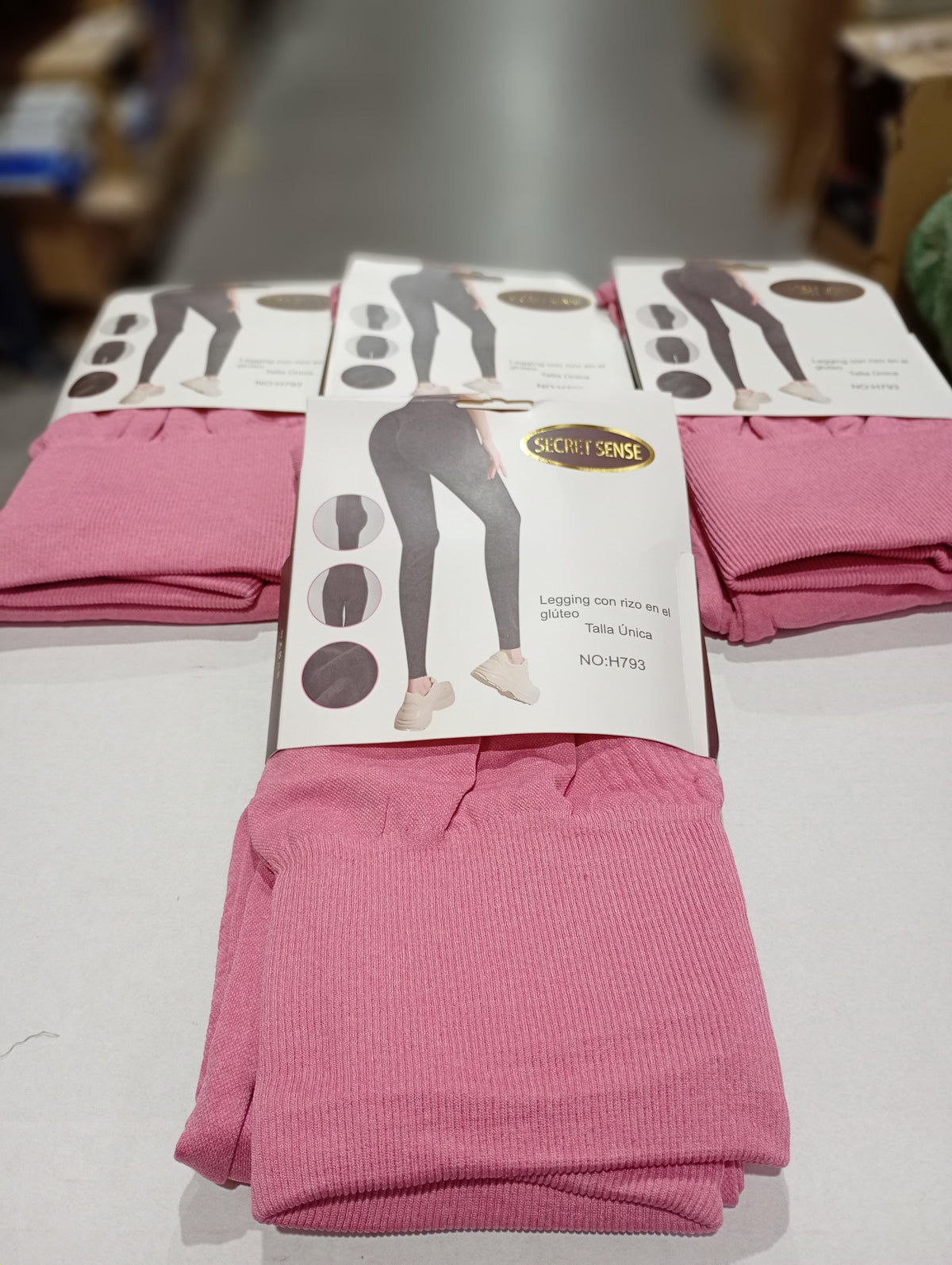 Leggins Mujer Push Up rosa talla unica - additional image 3